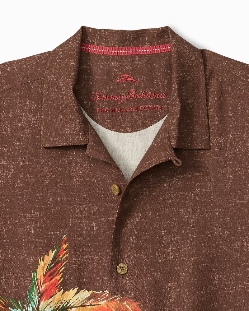 Desert Palms Silk Camp Shirt