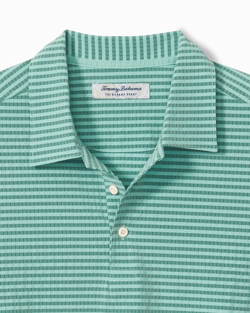Bahama Coast Fades Away IslandZone Polo