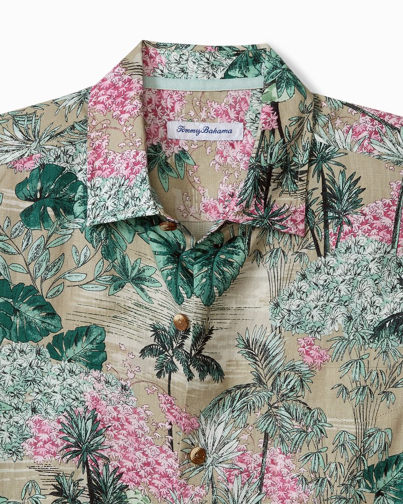 Catalina Coast Linen Camp Shirt