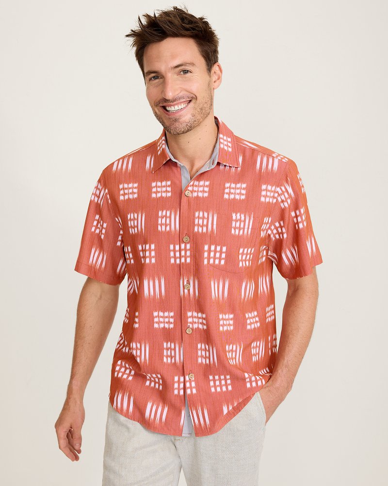 Coastal Ease Aqua Kay IslandZone Camp Shirt