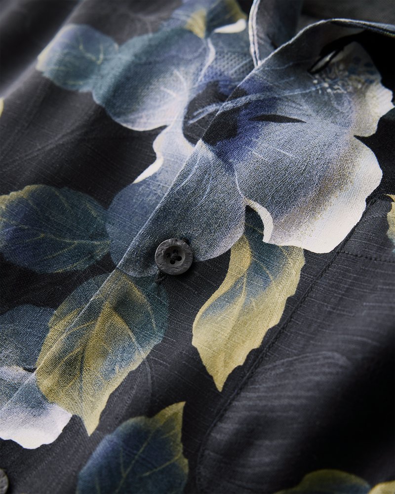 Elegant Eclipse Silk Camp Shirt