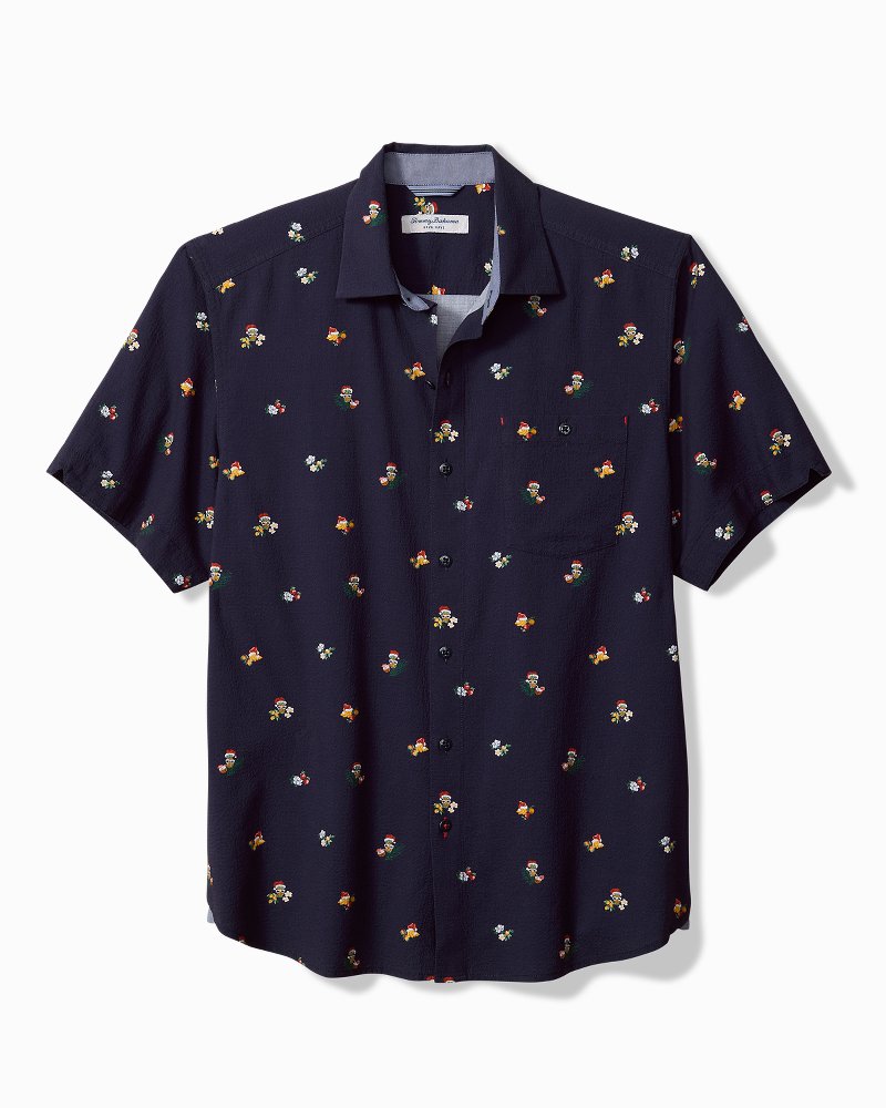 Nova Wave Merry Cocktails Cotton-Blend Shirt