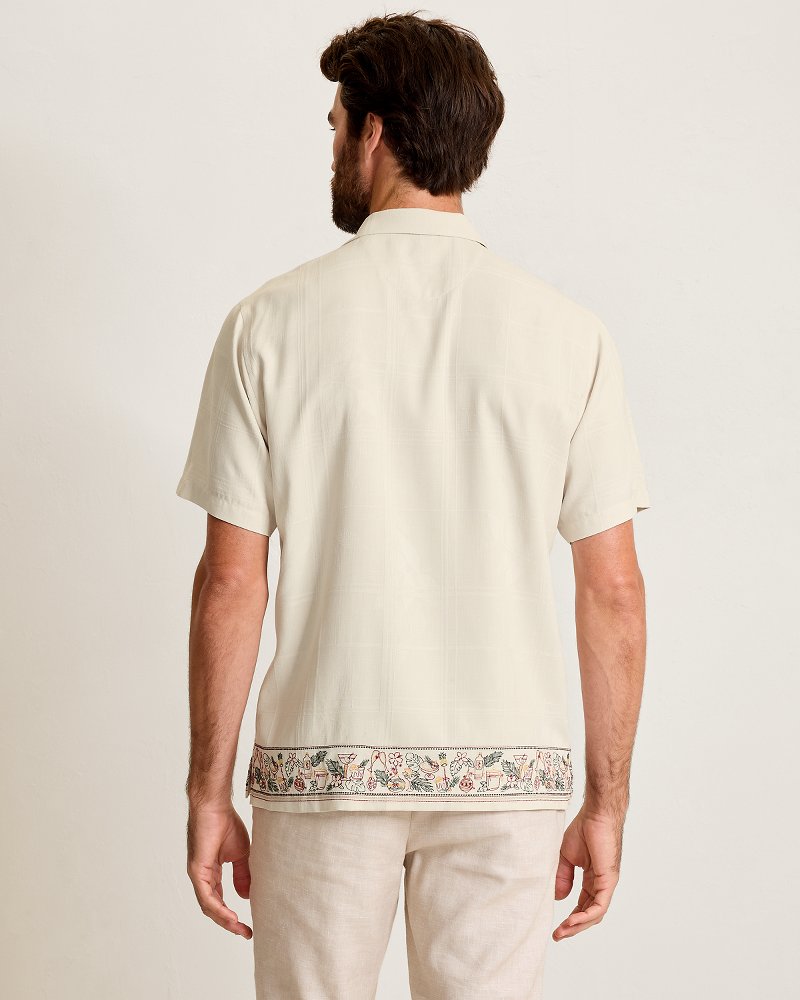 Holiday in Paradise Silk Camp Shirt