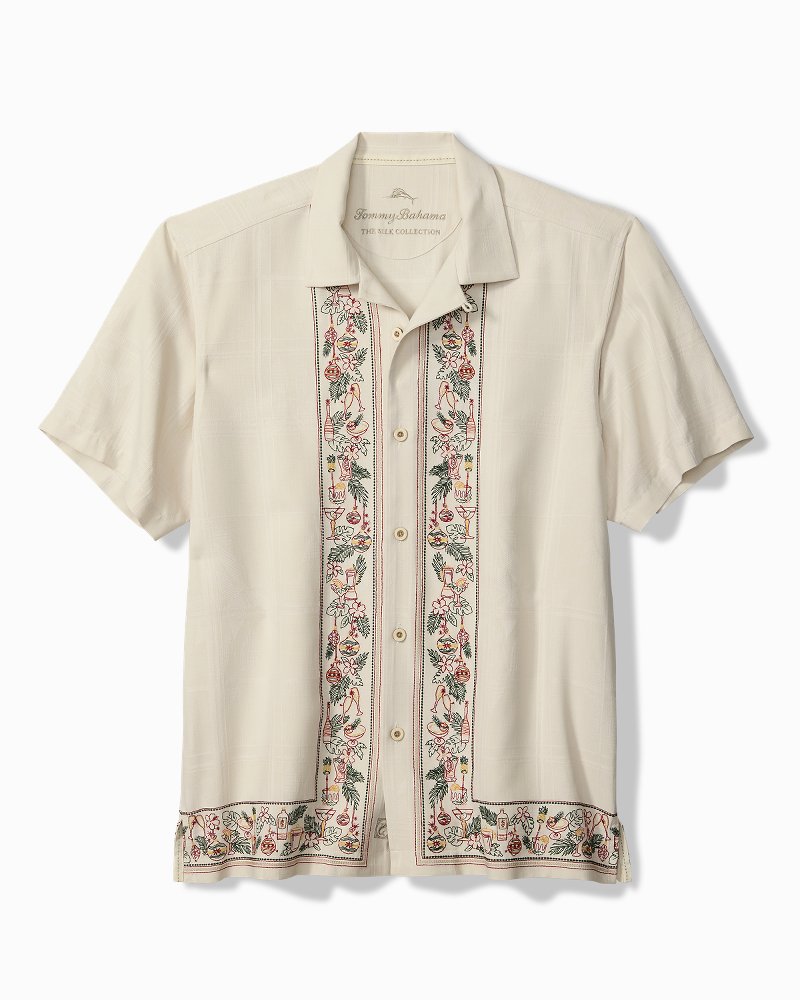 Holiday in Paradise Silk Camp Shirt