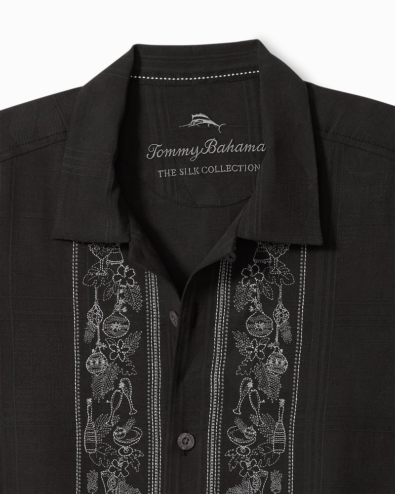 Holiday in Paradise Silk Camp Shirt