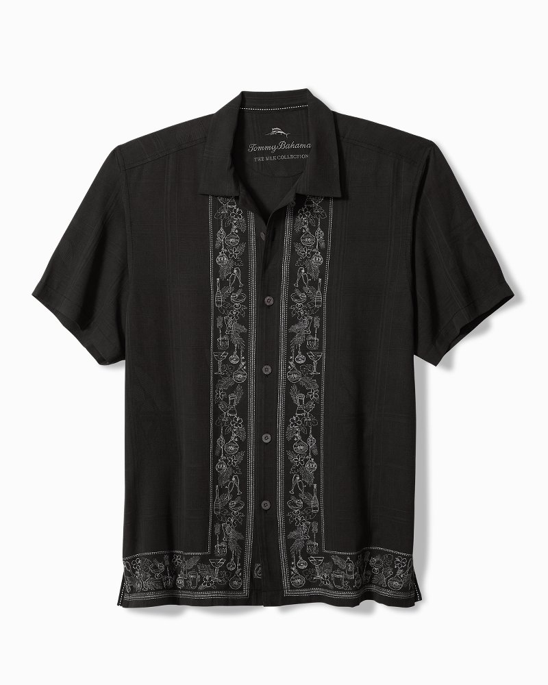 Holiday in Paradise Silk Camp Shirt
