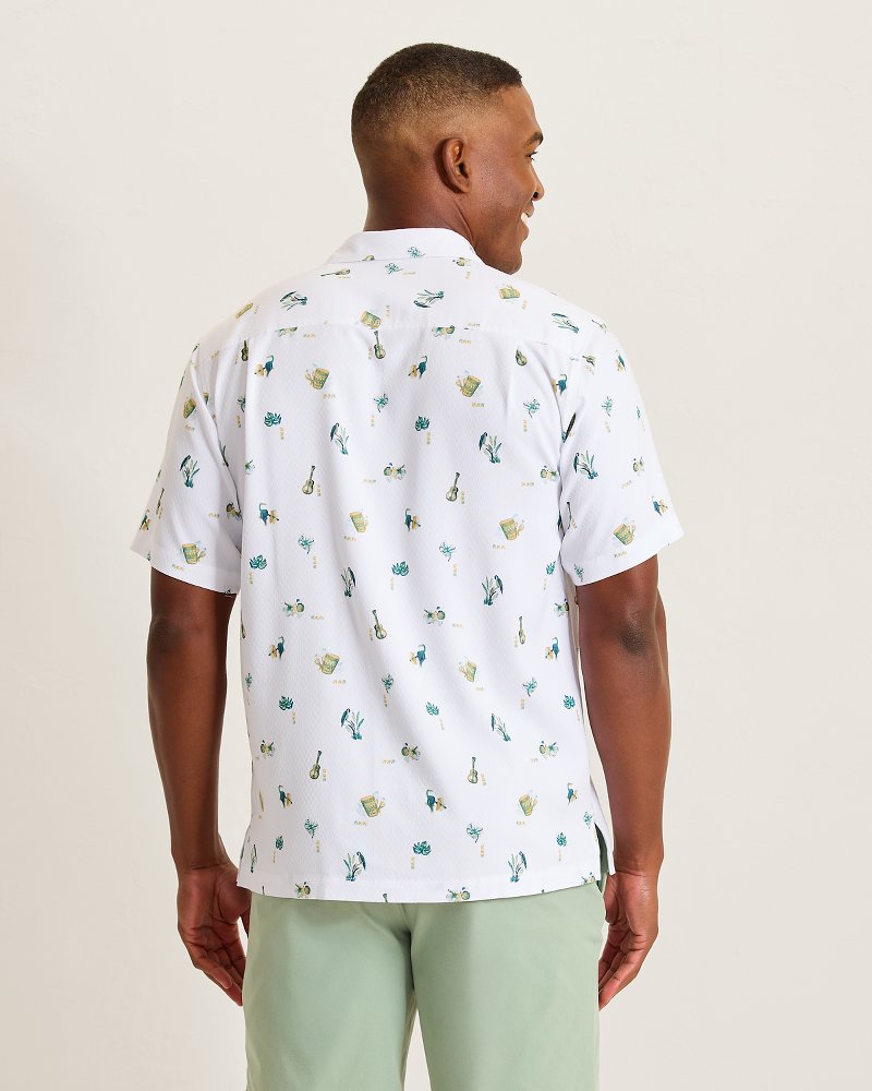 Coastal Ease Petite Tropics IslandZone Camp Shirt