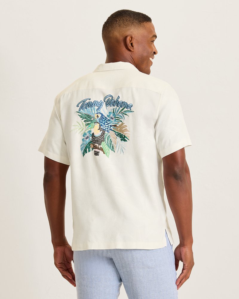 Toucantina Silk Camp Shirt
