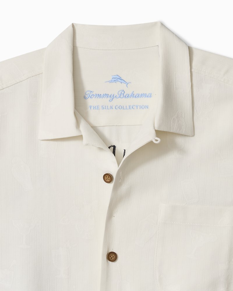 Blue Fin Distillery Silk Camp Shirt