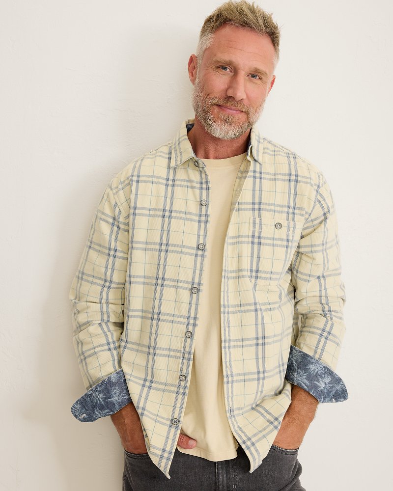 Coastline Cord Indio Plaid Shirt