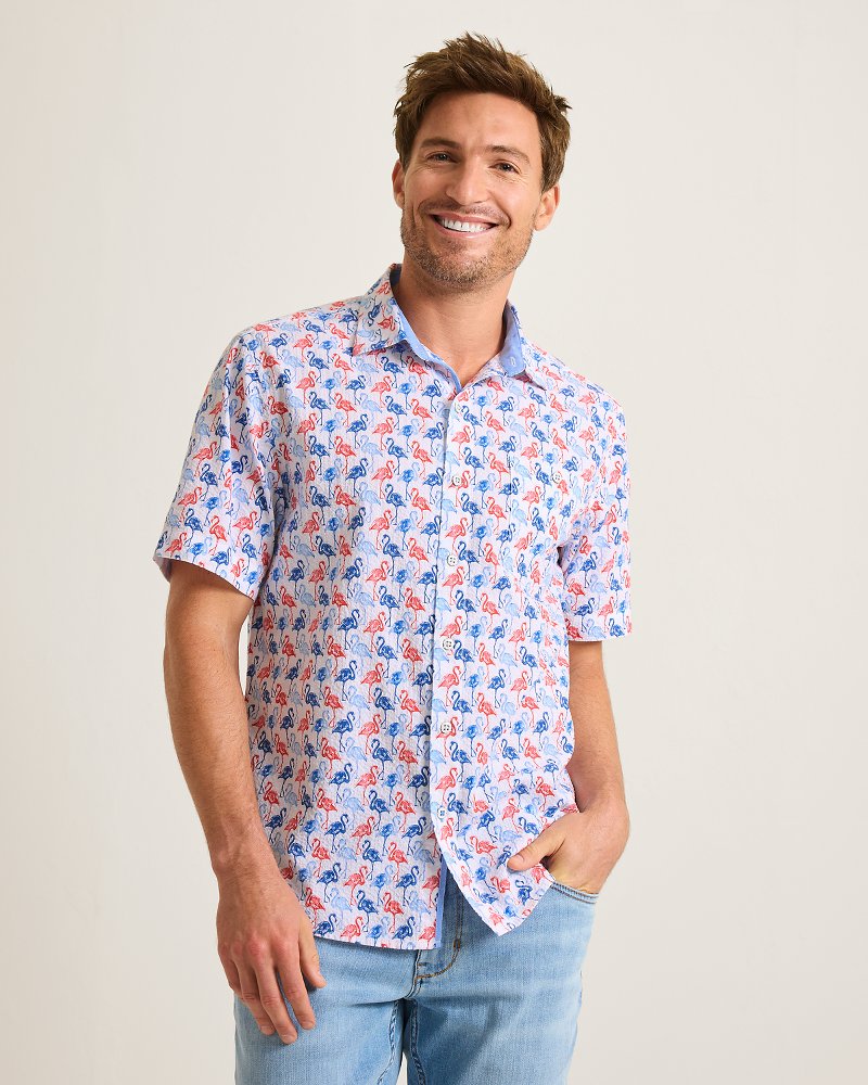 Nova Wave Flamingo Mingle Shirt