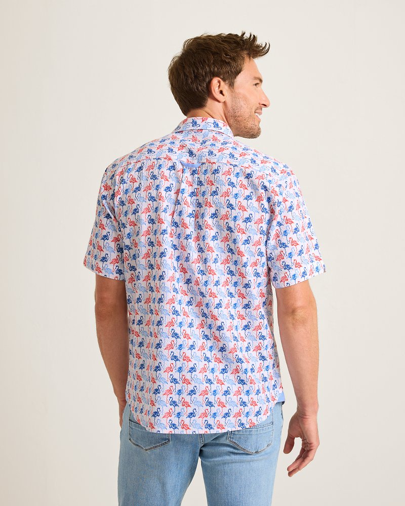 Thumbnail for Nova Wave Flamingo Mingle Shirt