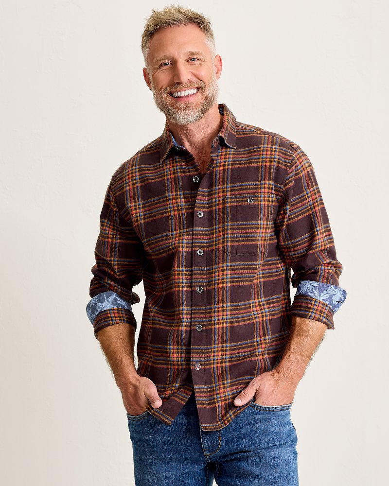 Canyon Beach Camano Plaid Flannel