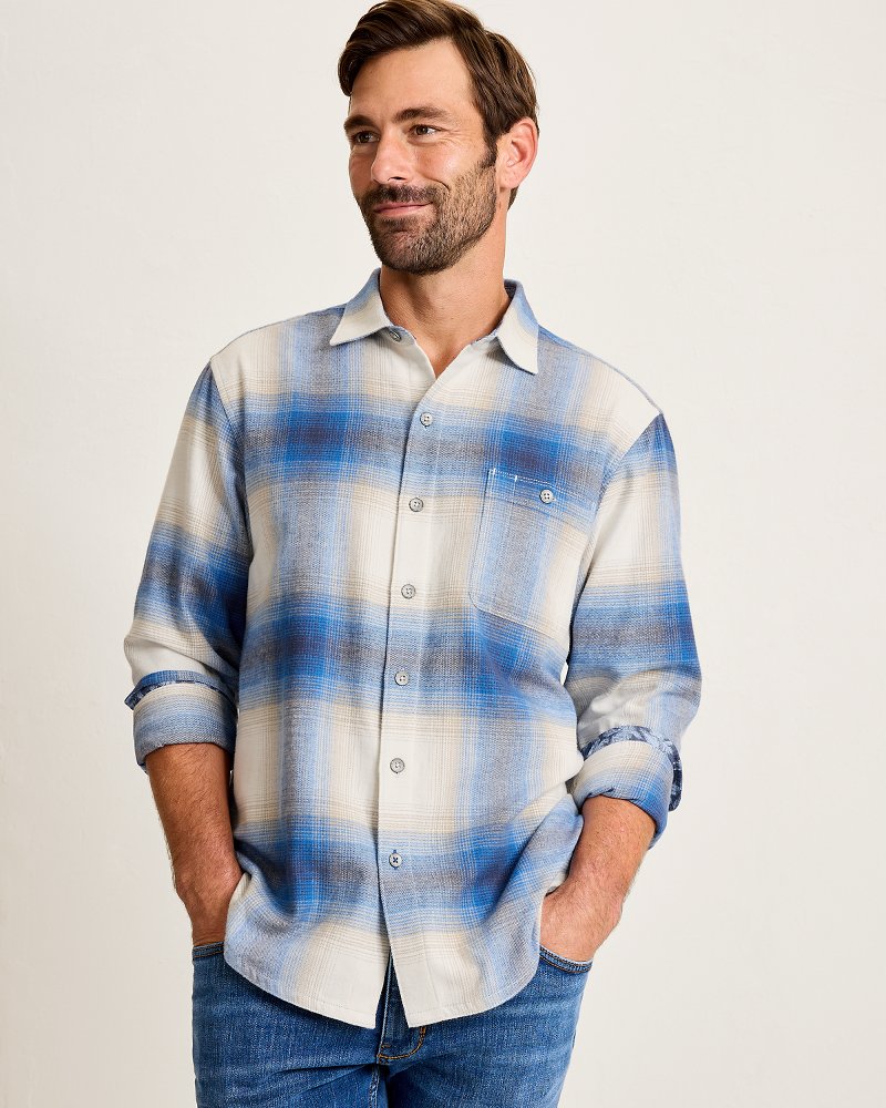 Canyon Beach Orcas Ombré Flannel