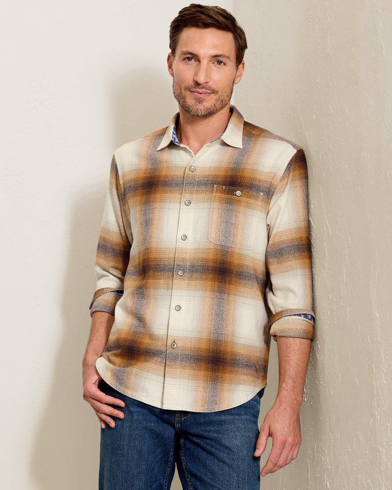 Canyon Beach Orcas Ombré Flannel