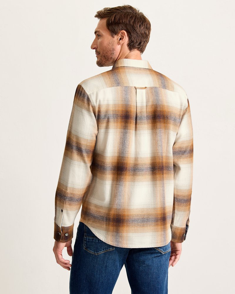 Canyon Beach Orcas Ombré Flannel