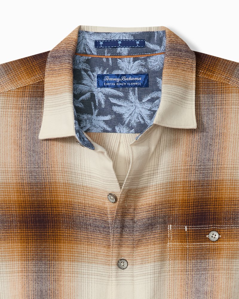 Canyon Beach Orcas Ombré Flannel