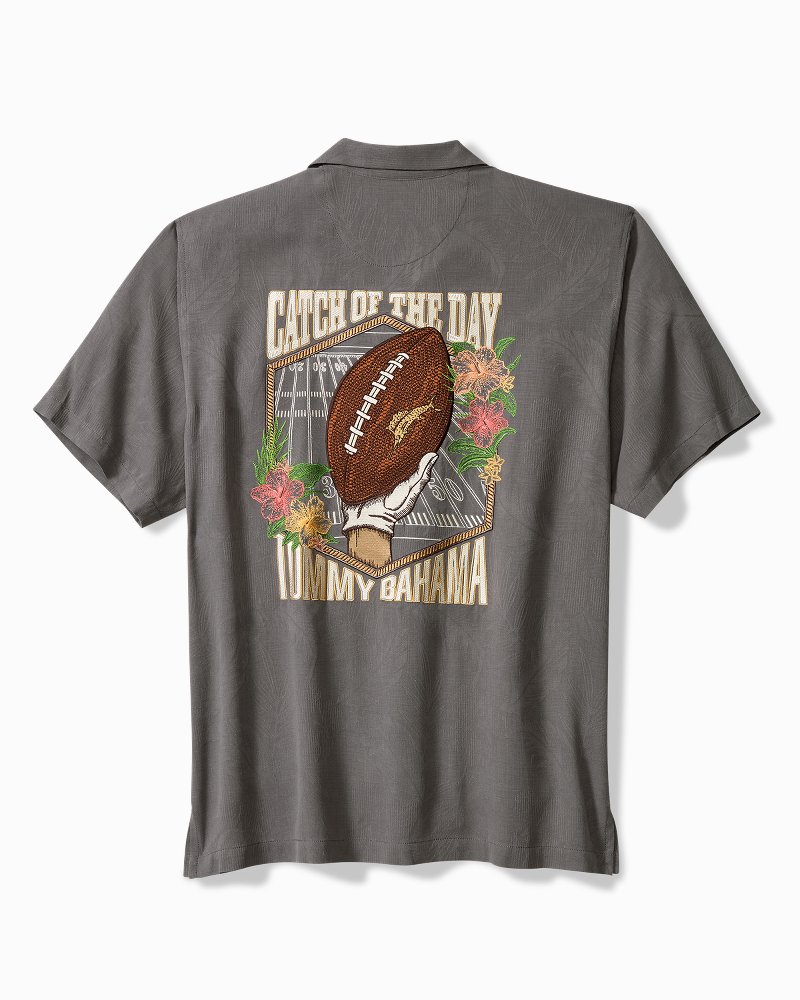 Catch of the Day Silk Camp Shirt