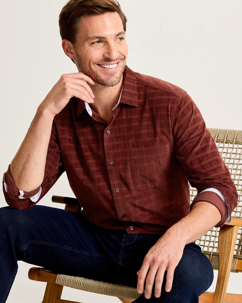 Coastline Cord Island Check Shirt