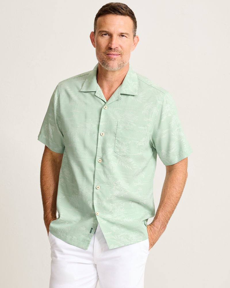 Coastal Ease Palm Visions IslandZone Camp Shirt