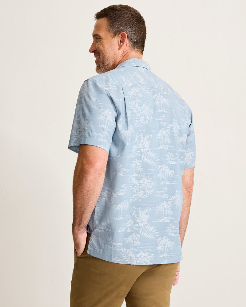 Coastal Ease Palm Visions IslandZone Camp Shirt