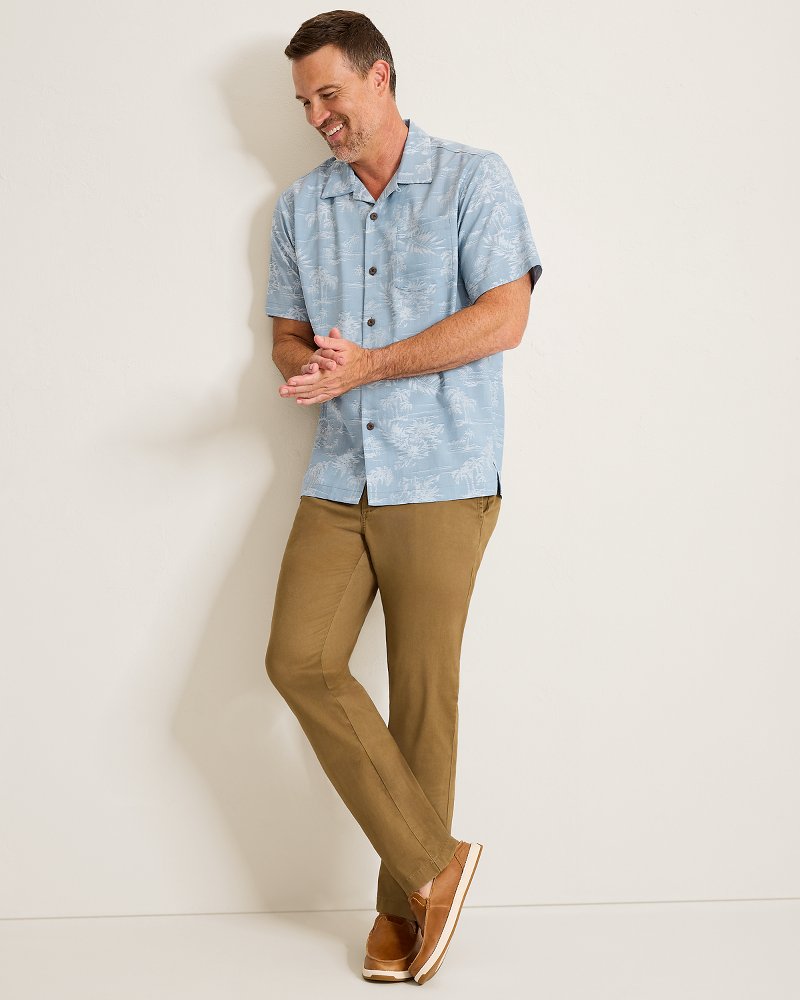 Coastal Ease Palm Visions IslandZone Camp Shirt