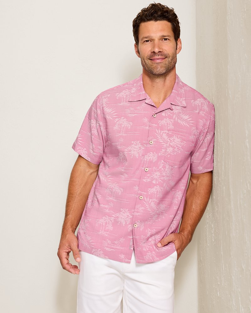 Coastal Ease Palm Visions IslandZone Camp Shirt