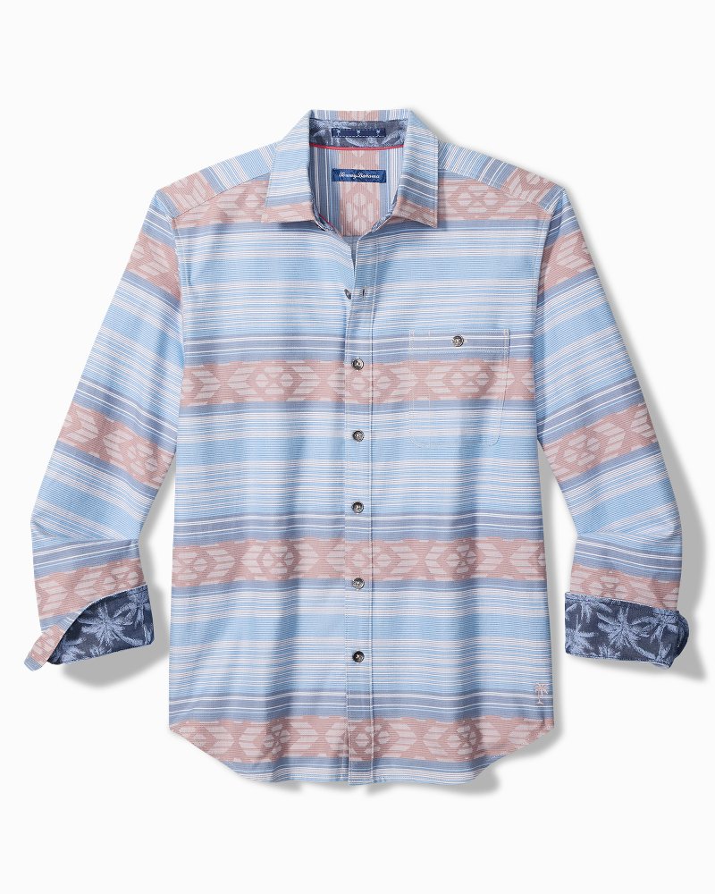 Illusion Stripe Long-Sleeve Shirt