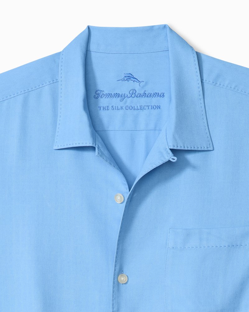 Harbor Luxe Silk Camp Shirt