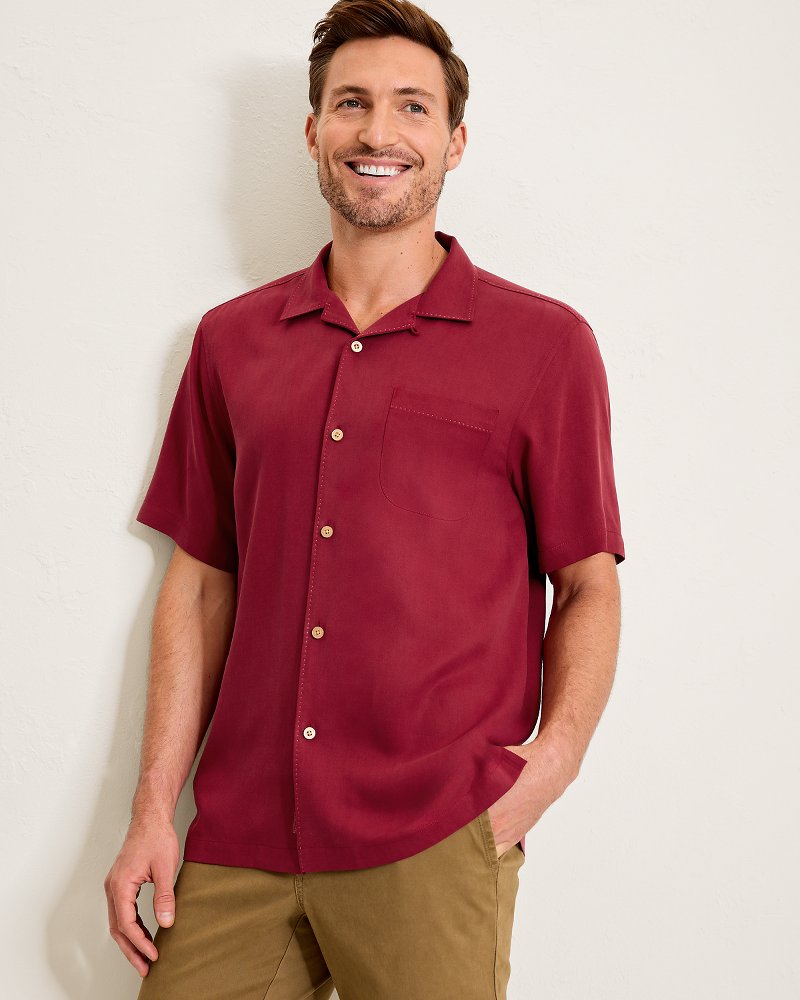 Harbor Luxe Silk Camp Shirt