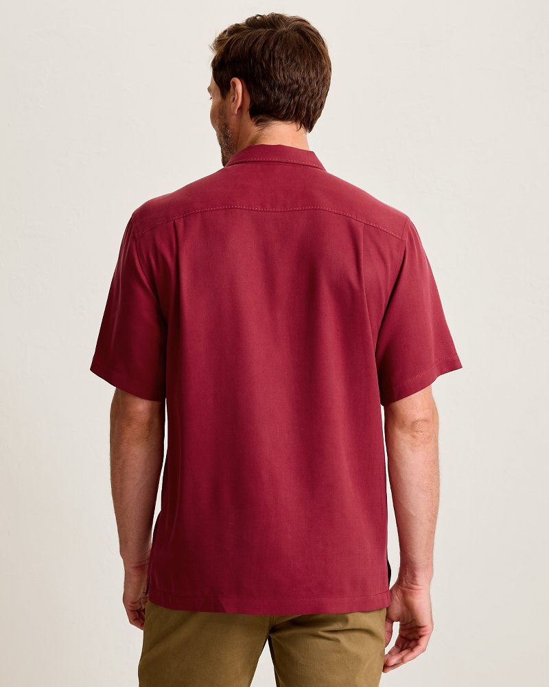 Harbor Luxe Silk Camp Shirt