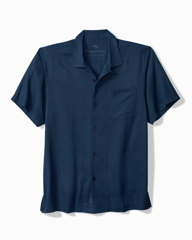 Harbor Luxe Silk Camp Shirt