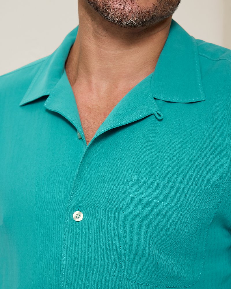Harbor Luxe Silk Camp Shirt