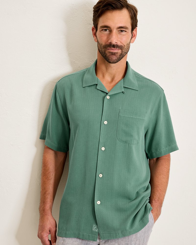 Harbor Luxe Silk Camp Shirt