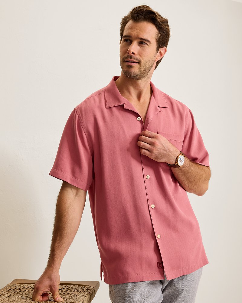Harbor Luxe Silk Camp Shirt