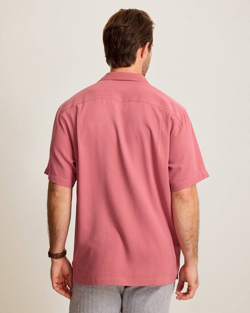 Harbor Luxe Silk Camp Shirt