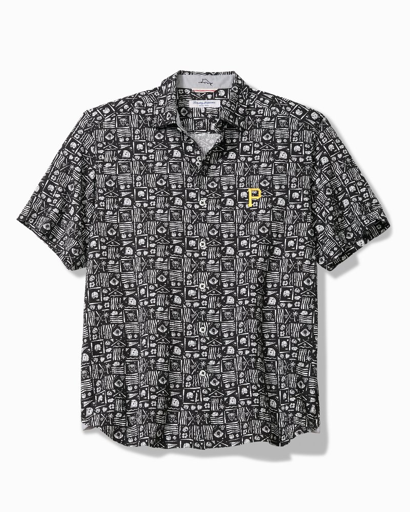 MLB Nova Wave Ballpark Batik Cotton-Blend Shirt