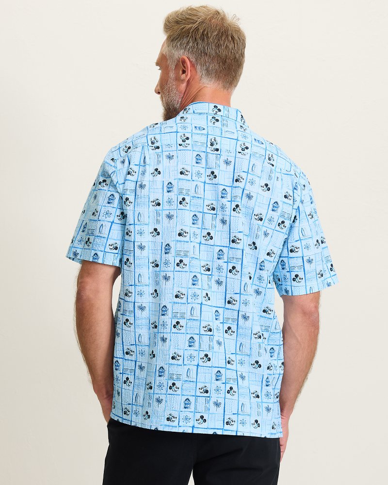 Disney Nova Wave Retro Mosaic Cotton-Blend Shirt