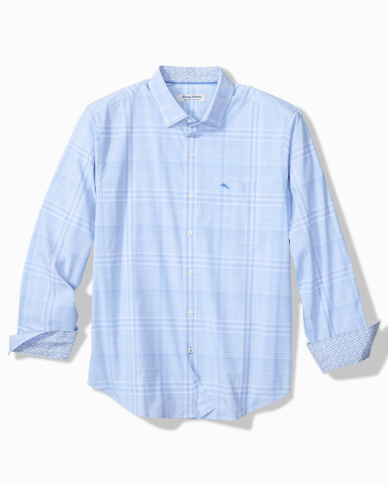 Sarasota Stretch Porto Plaid IslandZone Shirt
