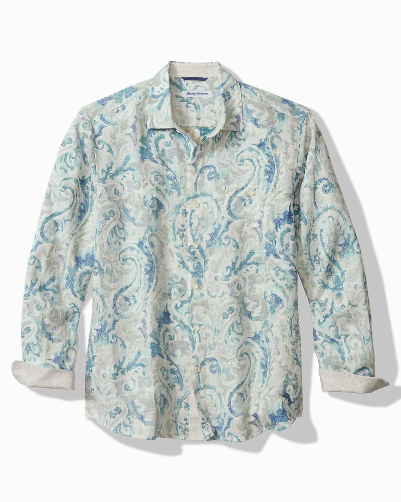 Breezy Cay Linen Long-Sleeve Shirt