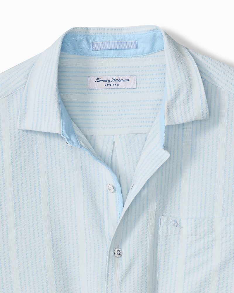 Nova Wave Cotton-Blend Long-Sleeve Shirt