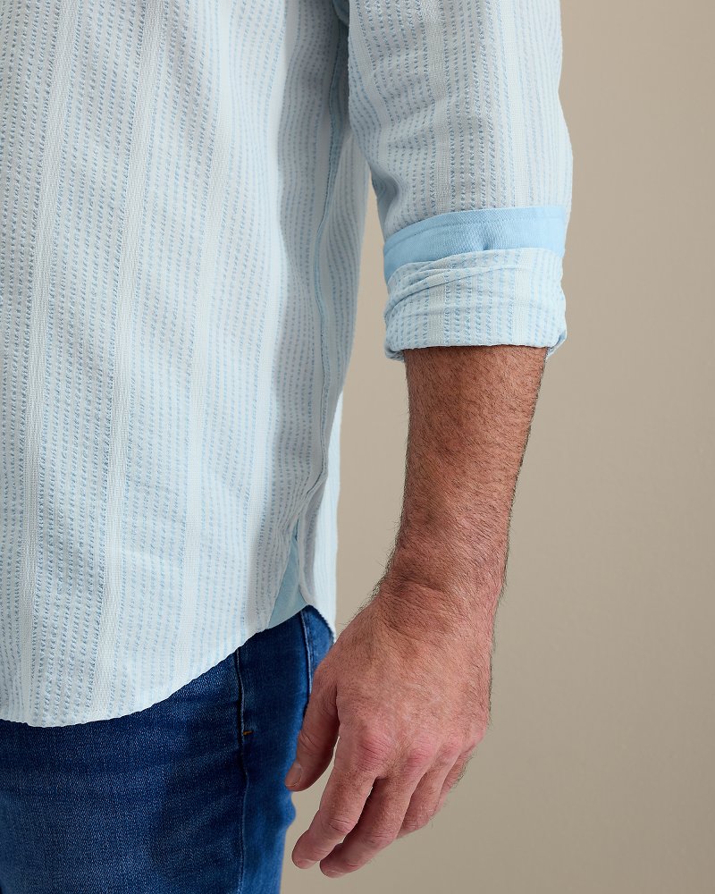 Nova Wave Cotton-Blend Long-Sleeve Shirt thumbnail 5