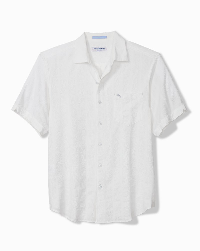 Nova Wave Cotton-Blend Short-Sleeve Shirt