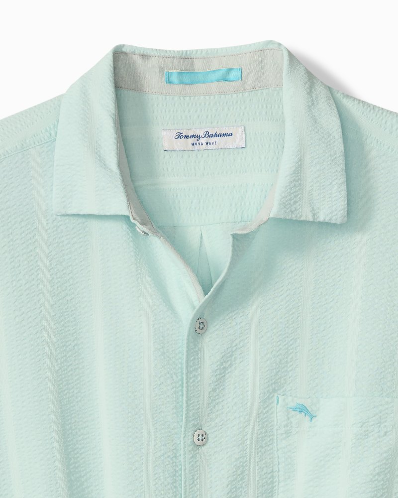 Nova Wave Cotton-Blend Short-Sleeve Shirt