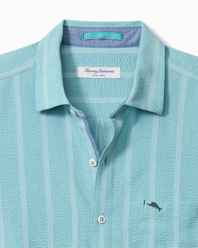 Nova Wave Cotton-Blend Short-Sleeve Shirt