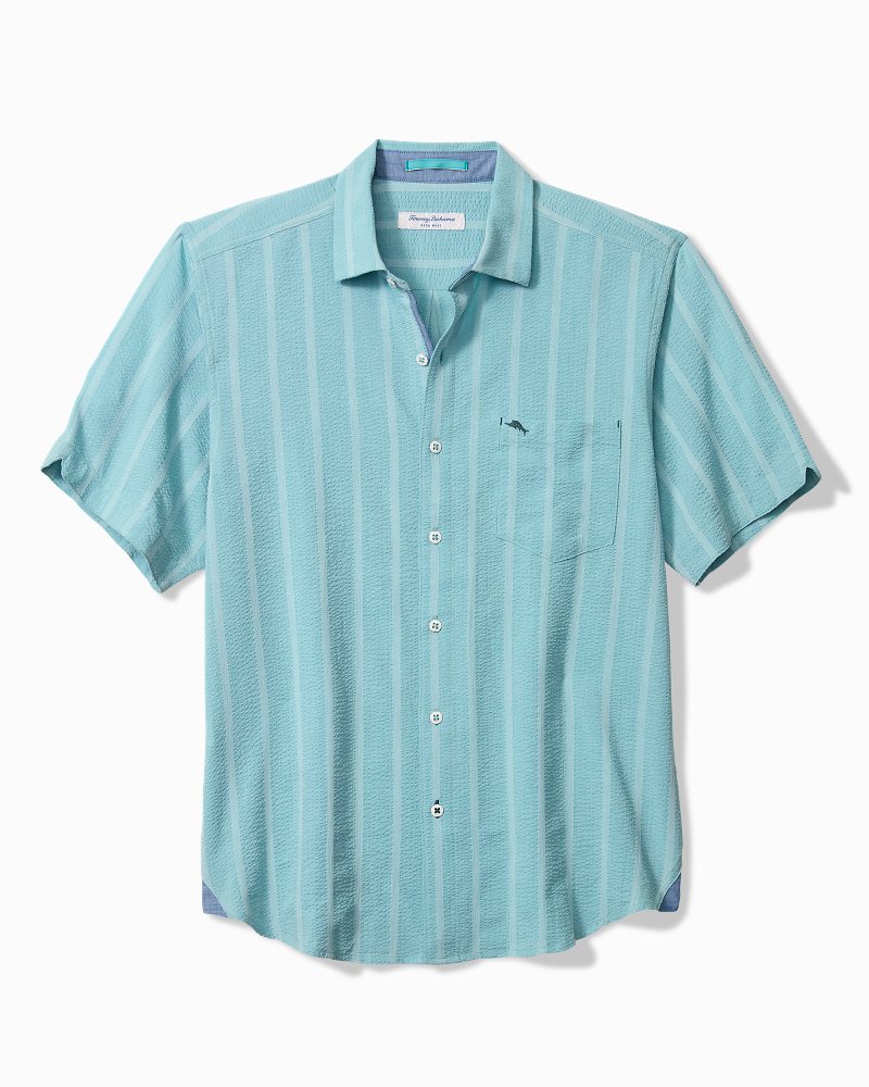 Nova Wave Cotton-Blend Short-Sleeve Shirt