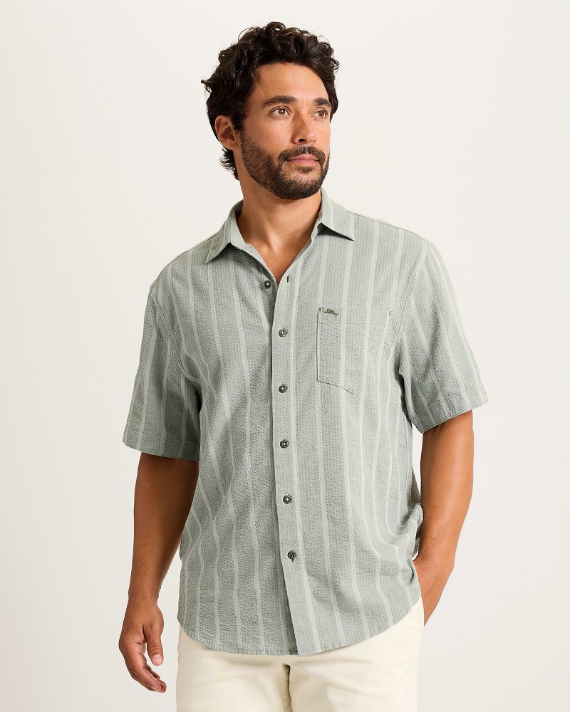 Nova Wave Cotton-Blend Short-Sleeve Shirt thumbnail 3