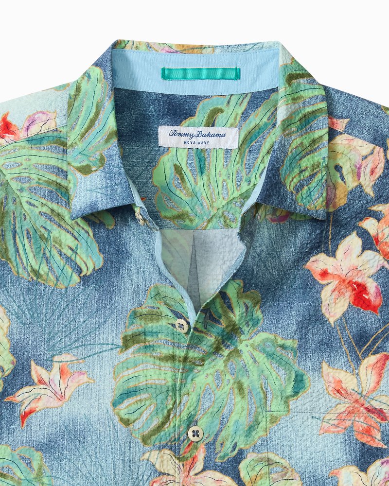 Nova Wave Mira Jungle Cotton-Blend Shirt