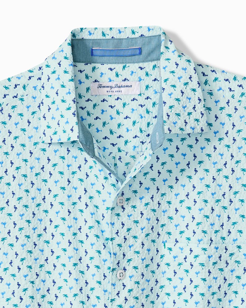 Nova Wave Flock It to You Cotton-Blend Shirt