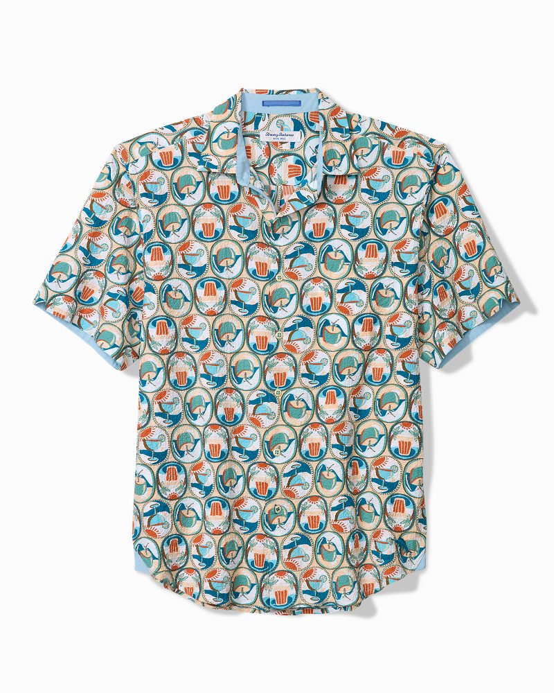 Nova Wave Drink Special Cotton-Blend Shirt